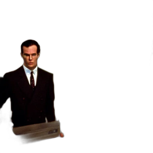 staff, jacket, face, robot transparent PNG cut-out