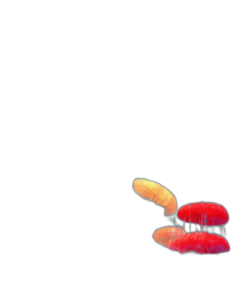food, hair, weapon, crown transparent PNG cut-out
