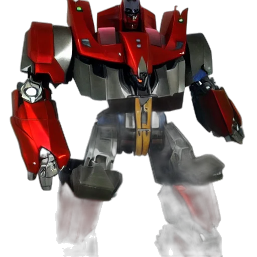 robot, weapon, concept art, 3d render, red, grimlock, autobot, dinobot transparent PNG cut-out