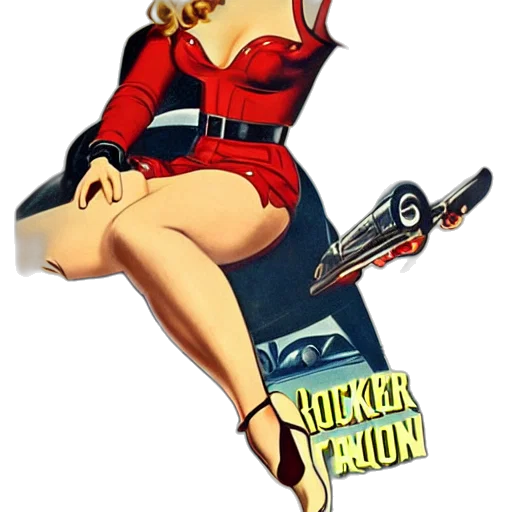 weapon, jacket, comic book art, cartoon, concept art, pixel art, scarlett, johansson transparent PNG cut-out