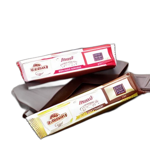 food, 3d render, chocolate, candy transparent PNG cut-out