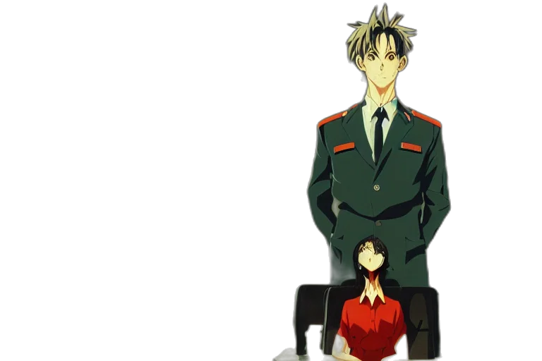 concept art, anime, pixel art, outer space transparent PNG cut-out