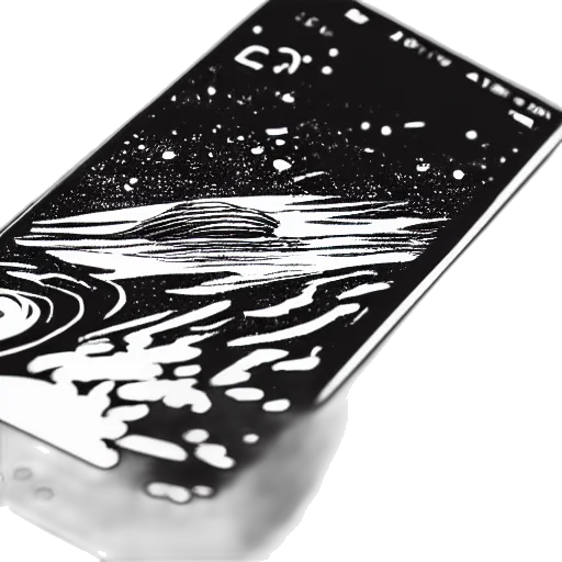 jewelry, outer space, sketch, phone transparent PNG cut-out