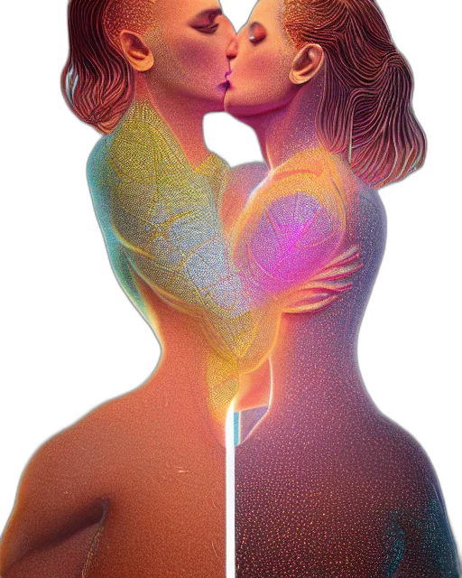 concept art, vaporwave, pixel art, 3d render transparent PNG cut-out