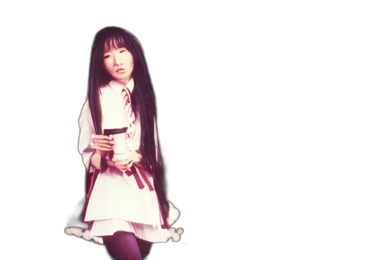dress, robot, anime, 3d render transparent PNG cut-out