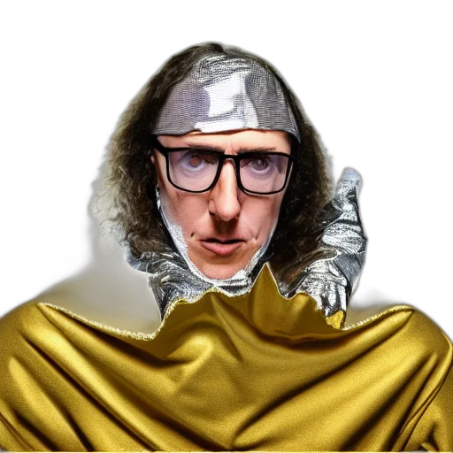 jacket, mask, face, creature transparent PNG cut-out