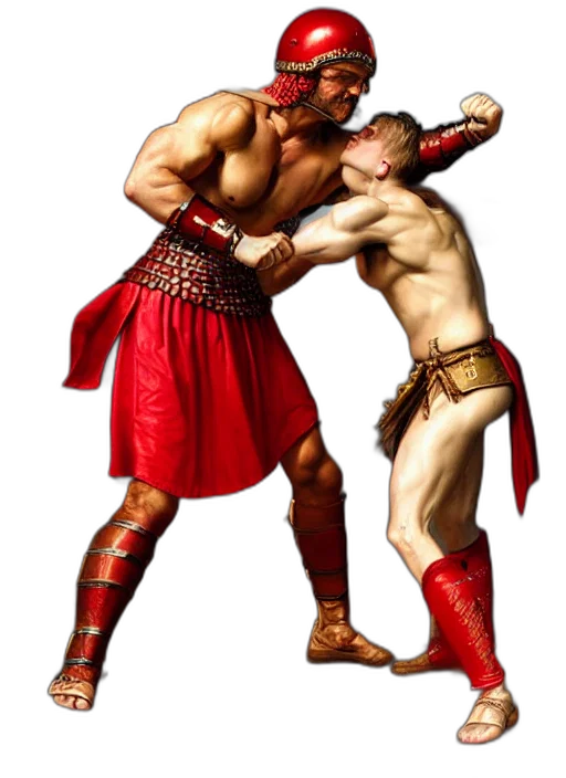 sword, fantasy art, concept art, photorealistic, comic book art, fire, red, fight transparent PNG cut-out