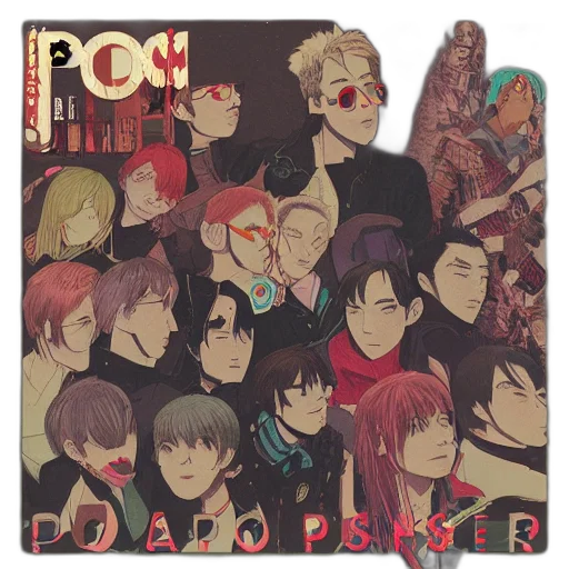 album, cover, pop, band transparent PNG cut-out