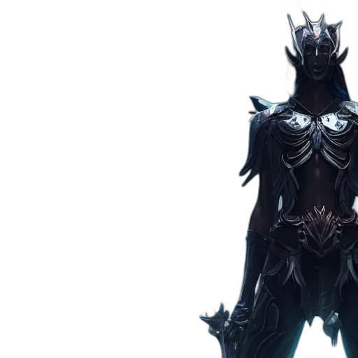 mask, concept art, fantasy art, 3d render transparent PNG cut-out