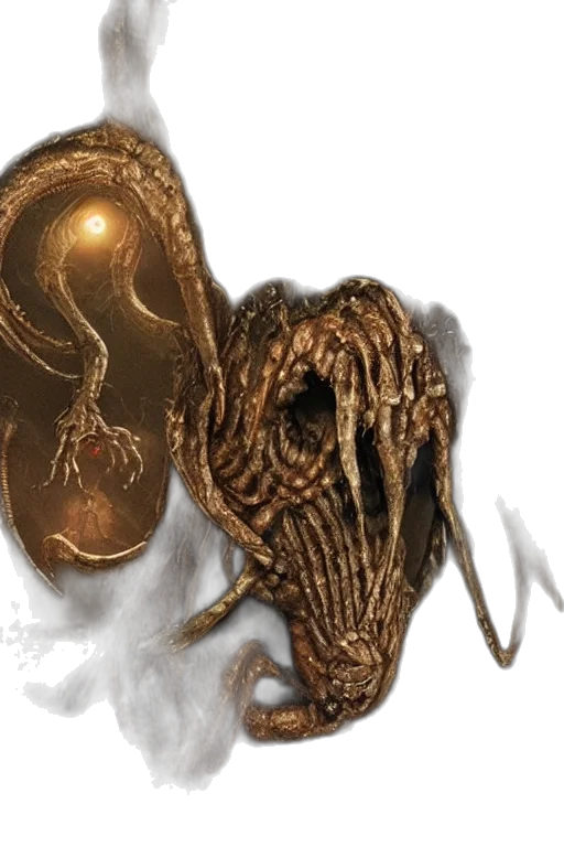 dragon, creature, mask, animal transparent PNG cut-out