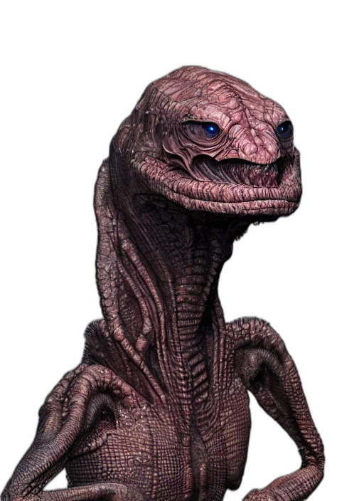 creature, dragon, animal, staff transparent PNG cut-out