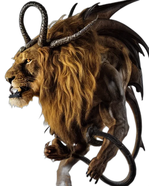 animal, dragon, creature, staff, concept art, fantasy art, photorealistic, 3d render transparent PNG cut-out
