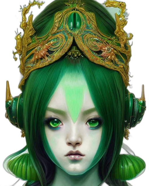 crown, mask, face, jewelry transparent PNG cut-out