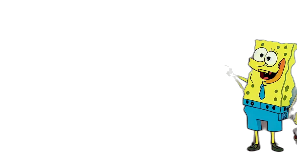 spongebob, married, concept, art transparent PNG cut-out