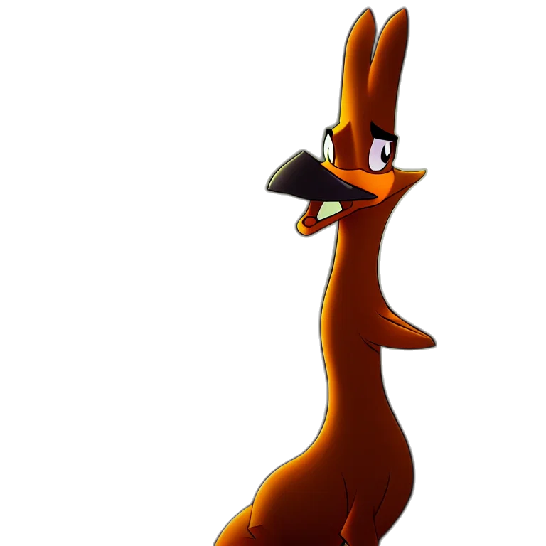 animal, staff, creature, hat, 3d render, concept art, cartoon, photorealistic transparent PNG cut-out