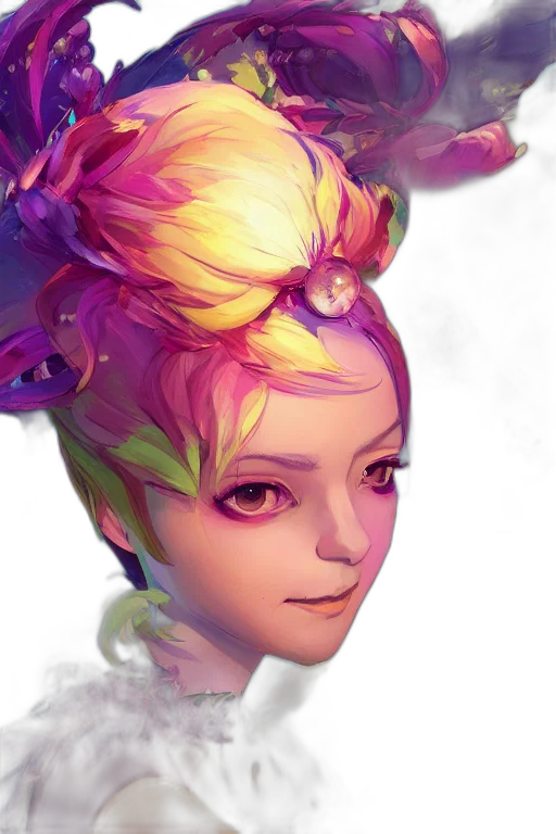 face, crown, robot, mask, fantasy art, concept art, photorealistic, 3d render transparent PNG cut-out
