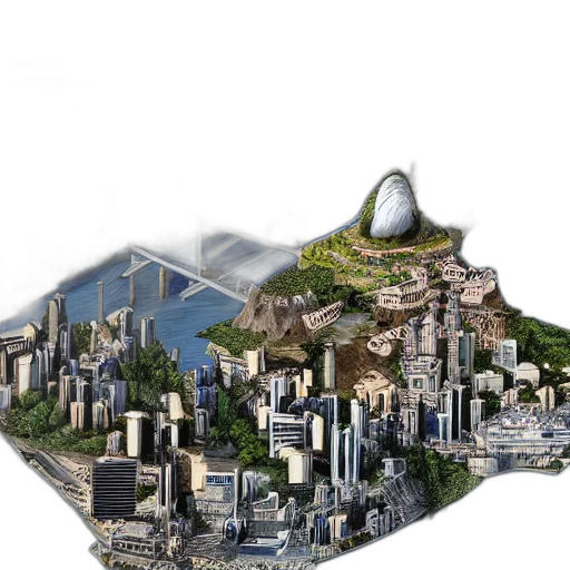 concept art, 3d render, fantasy art, photorealistic transparent PNG cut-out