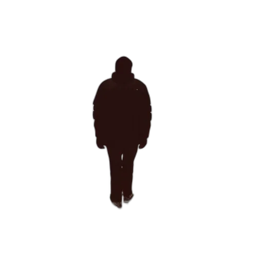 jacket, staff, face, creature transparent PNG cut-out