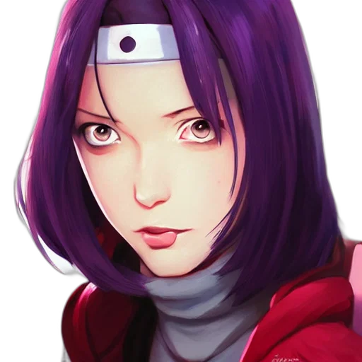 face, staff, jacket, anime transparent PNG cut-out
