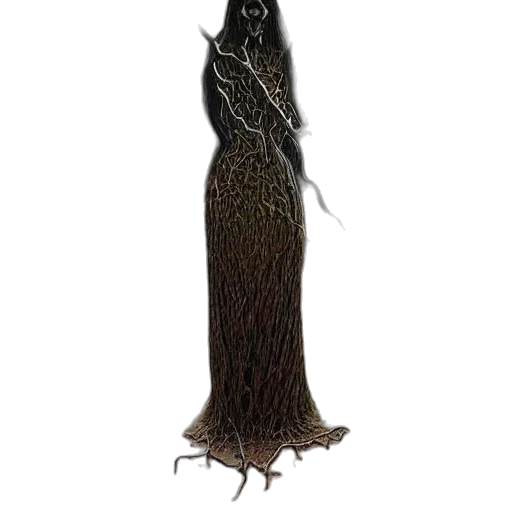 hair, dress, staff, crown, concept art, 3d render, fantasy art, photorealistic transparent PNG cut-out