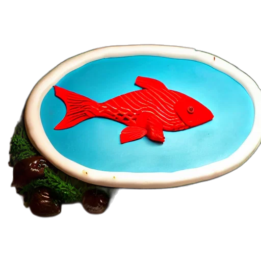 jewelry, food, weapon, 3d render, underwater, fish, themed, birthday transparent PNG cut-out