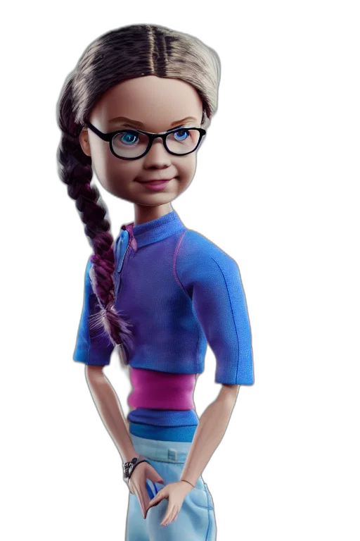 dress, 3d render, cartoon, concept art transparent PNG cut-out