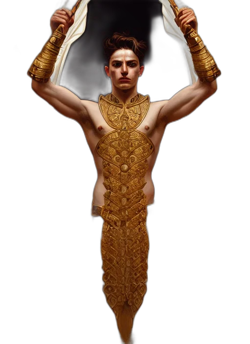 sword, staff, weapon, crown transparent PNG cut-out