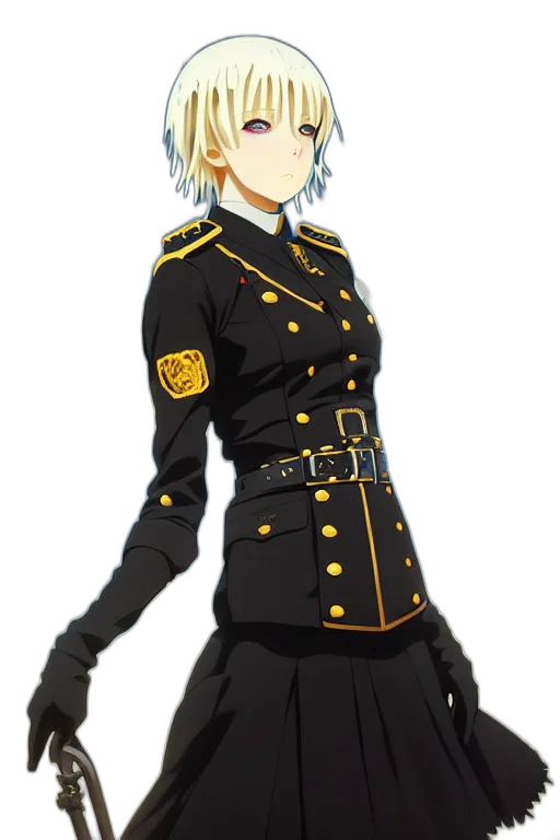 staff, jacket, dress, weapon transparent PNG cut-out