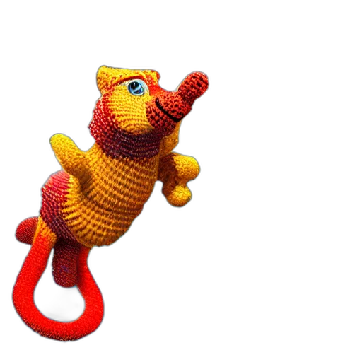 dragon, animal, creature, staff transparent PNG cut-out