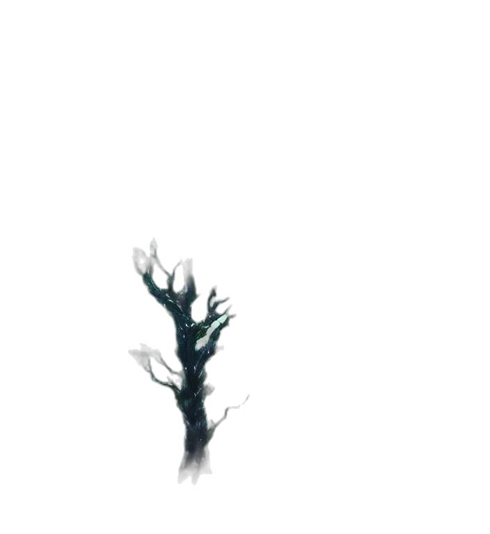 tree, creature, crown, hair transparent PNG cut-out