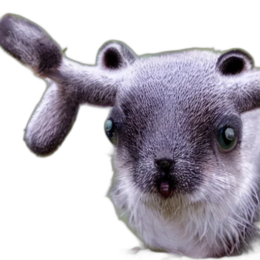 animal, creature, hat, staff transparent PNG cut-out