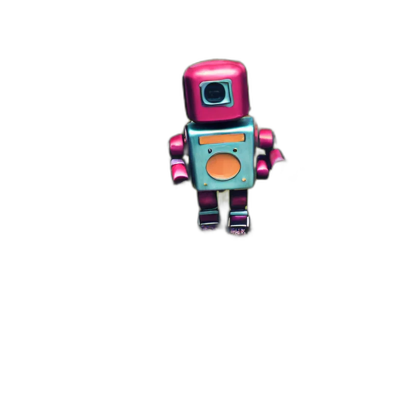 robot, creature, animal, staff transparent PNG cut-out