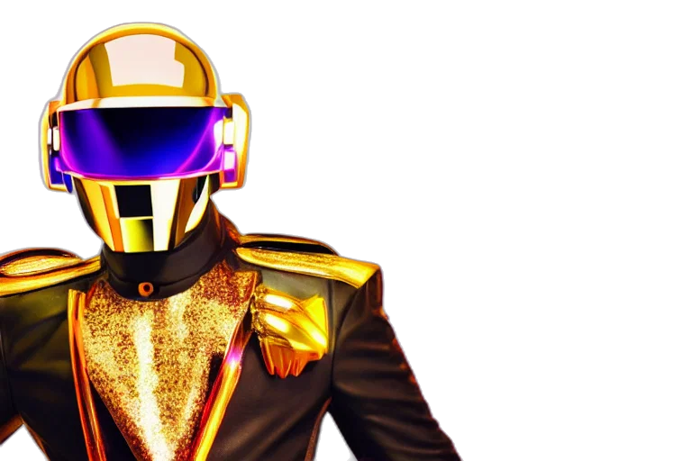 jacket, robot, concept art, 3d render transparent PNG cut-out