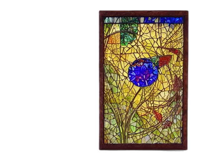 flower, oil painting, photorealistic, forest transparent PNG cut-out