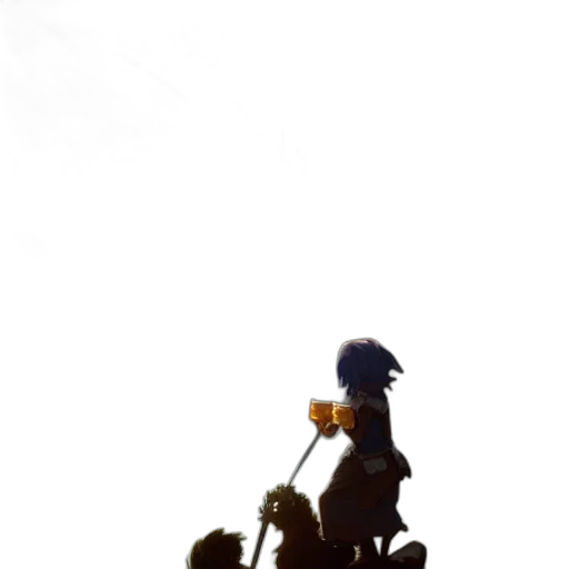 staff, crown, robot, weapon transparent PNG cut-out
