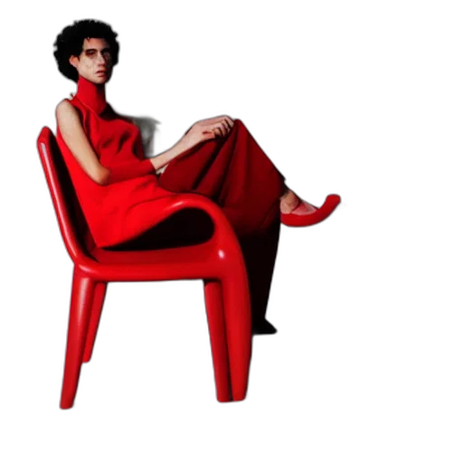 furniture, dress, 3d render, concept art transparent PNG cut-out