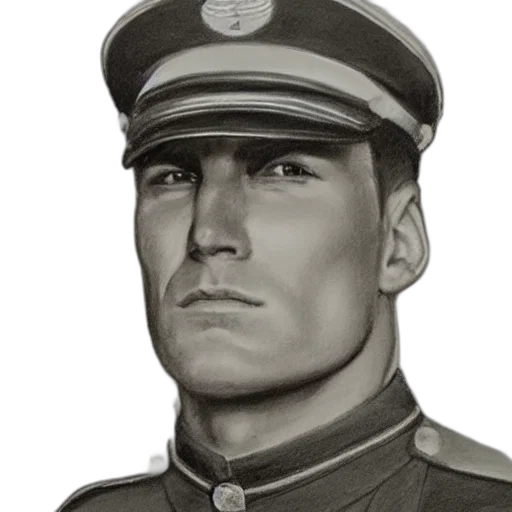face, staff, hat, jacket, photorealistic, pencil sketch, oil painting, concept art transparent PNG cut-out