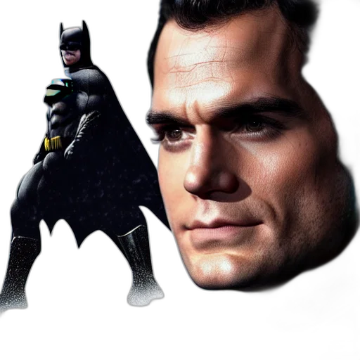 face, comic book art, concept art, photorealistic transparent PNG cut-out
