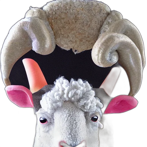 hat, animal, crown, mask, portrait, gordon, ramsay, ram transparent PNG cut-out
