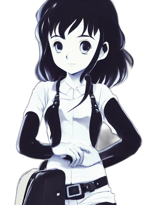 robot, dress, staff, face transparent PNG cut-out