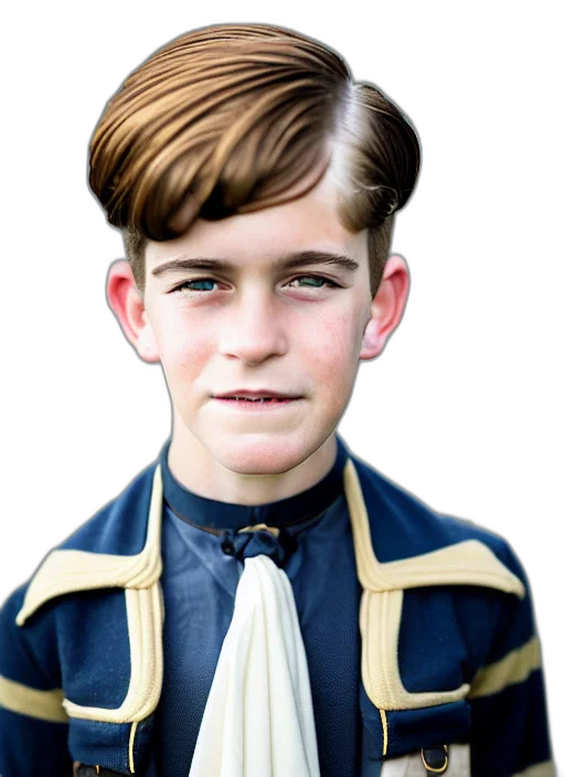 jacket, face, hair, staff transparent PNG cut-out