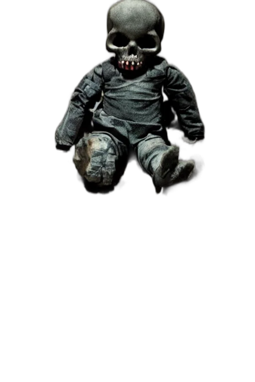 creature, robot, mask, jacket transparent PNG cut-out