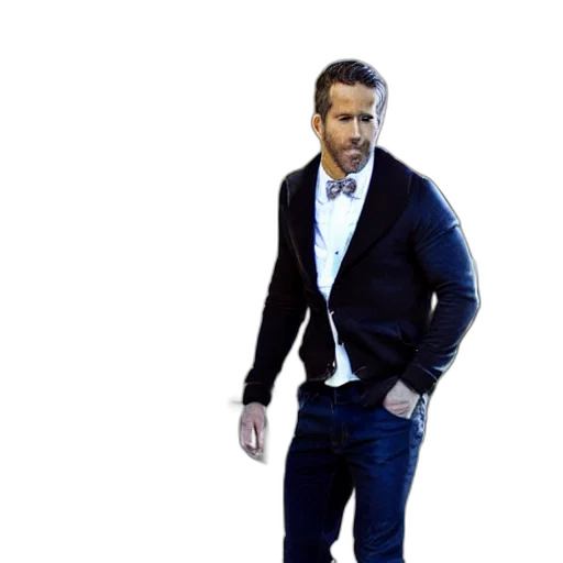 jacket, animal, staff, photorealistic transparent PNG cut-out