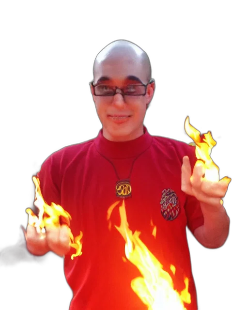 staff, dragon, creature, jacket, 3d render, photorealistic, concept art, fire transparent PNG cut-out