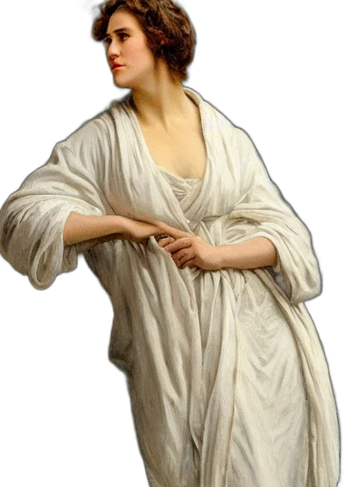 dress, jewelry, staff, face transparent PNG cut-out