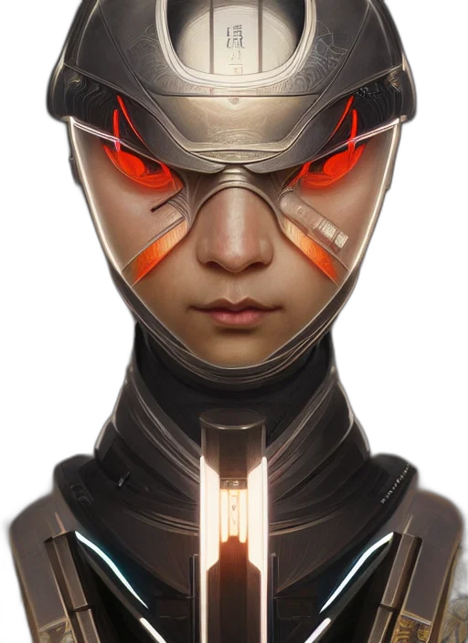 face, mask, robot, weapon transparent PNG cut-out