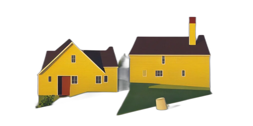 3d render, concept art, photorealistic, city street transparent PNG cut-out