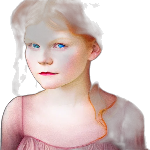 face, dress, hair, mask, photorealistic, fantasy art, 3d render, concept art transparent PNG cut-out