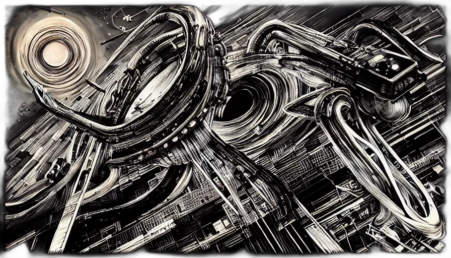 car, robot, weapon, building, concept art, photorealistic, comic book art, 3d render transparent PNG cut-out