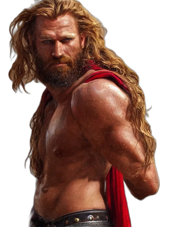 hair, sword, fantasy art, comic book art transparent PNG cut-out